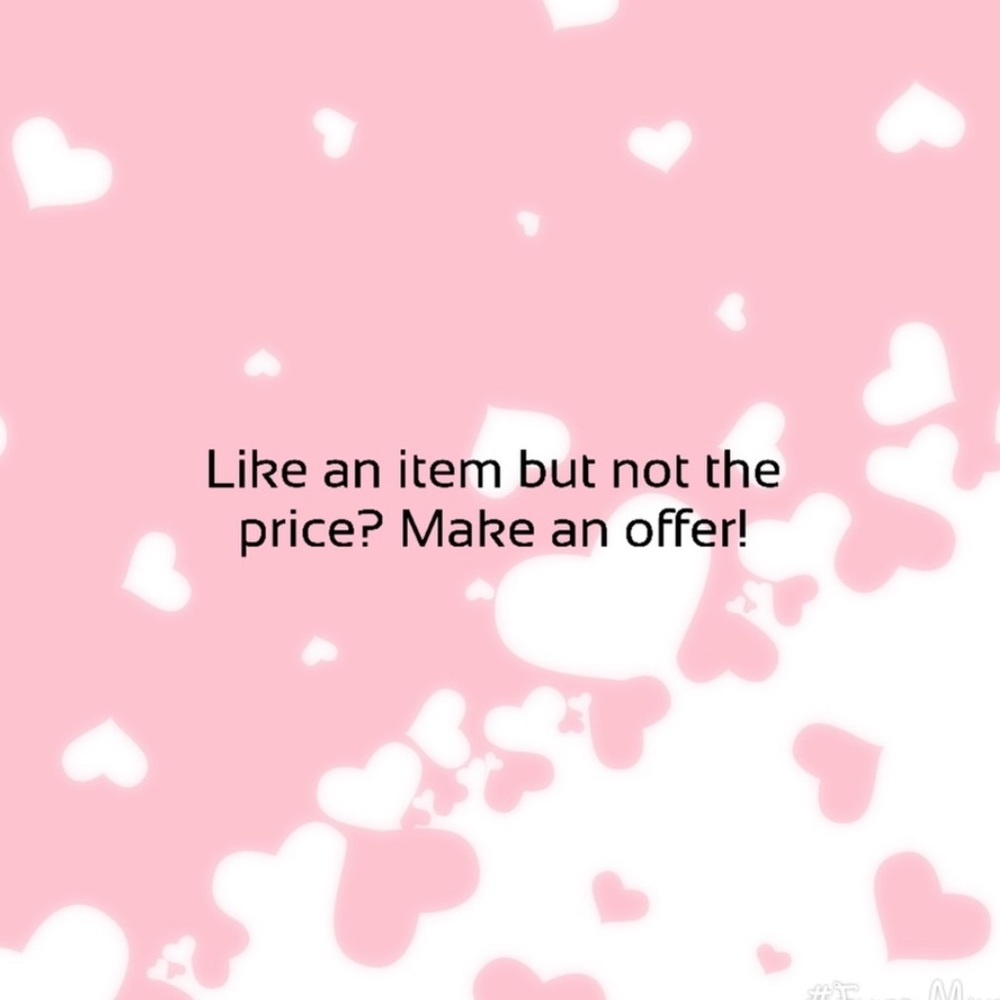 Like an item, Make an offer!